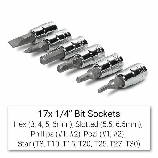 Daytona DMS179S 179pce 1/2",3/8",1/4" Drive Metric 4-32mm Socket Set – image 4
