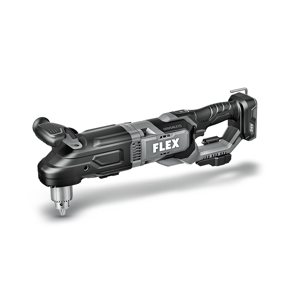 Flex FXA1681-Z 24V Li-ion Cordless Brushless 2-Gear 1/2" Right Angle Drill With Turbo Mode - Skin Only – image 9