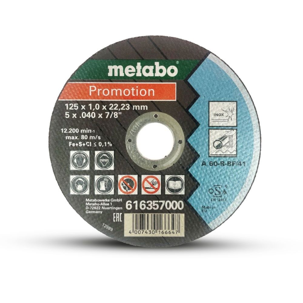 Metabo 616359000 10pk Universal EU made Cutting Discs – image 3