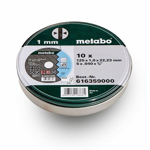 Metabo 616359000 10pk Universal EU made Cutting Discs – image 4