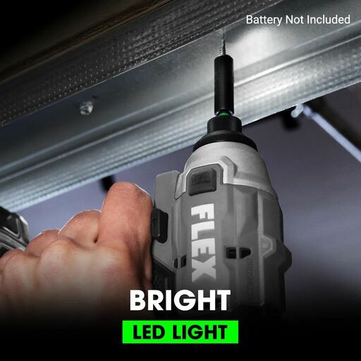 Flex FXA1331-2C 24V 5.0Ah Li-ion Cordless Brushless 1/4" Hex Compact Impact Driver Combo Kit – image 7