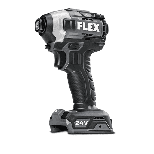 Flex FXA1371A-Z 24V Li-ion Cordless Brushless 1/4" Quick Eject Hex Impact Driver with Multi-Mode - Skin Only – image 2