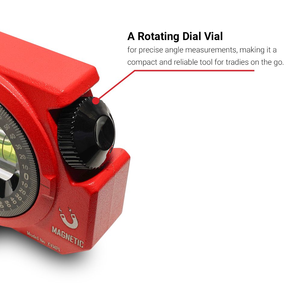 Xtorque XVMPL 360º Vial Magnetic Pocket Level – image 4