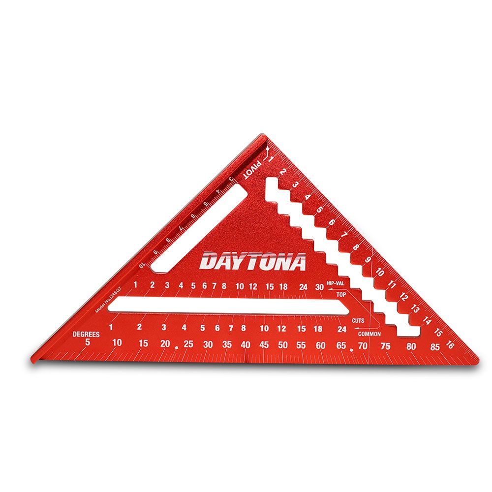 Daytona DRSQ7 180mm (7") Metric Aluminium Rafter Square – image 8