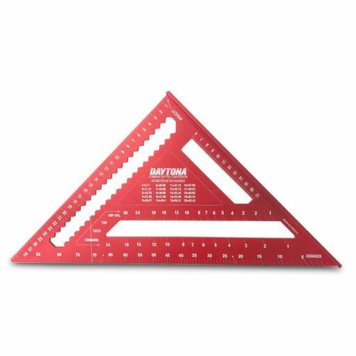 Daytona DRSQ12 300mm (12") Metric Aluminium Rafter Square