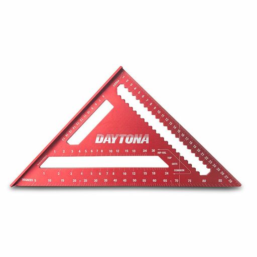 Daytona DRSQ12 300mm (12") Metric Aluminium Rafter Square – image 2