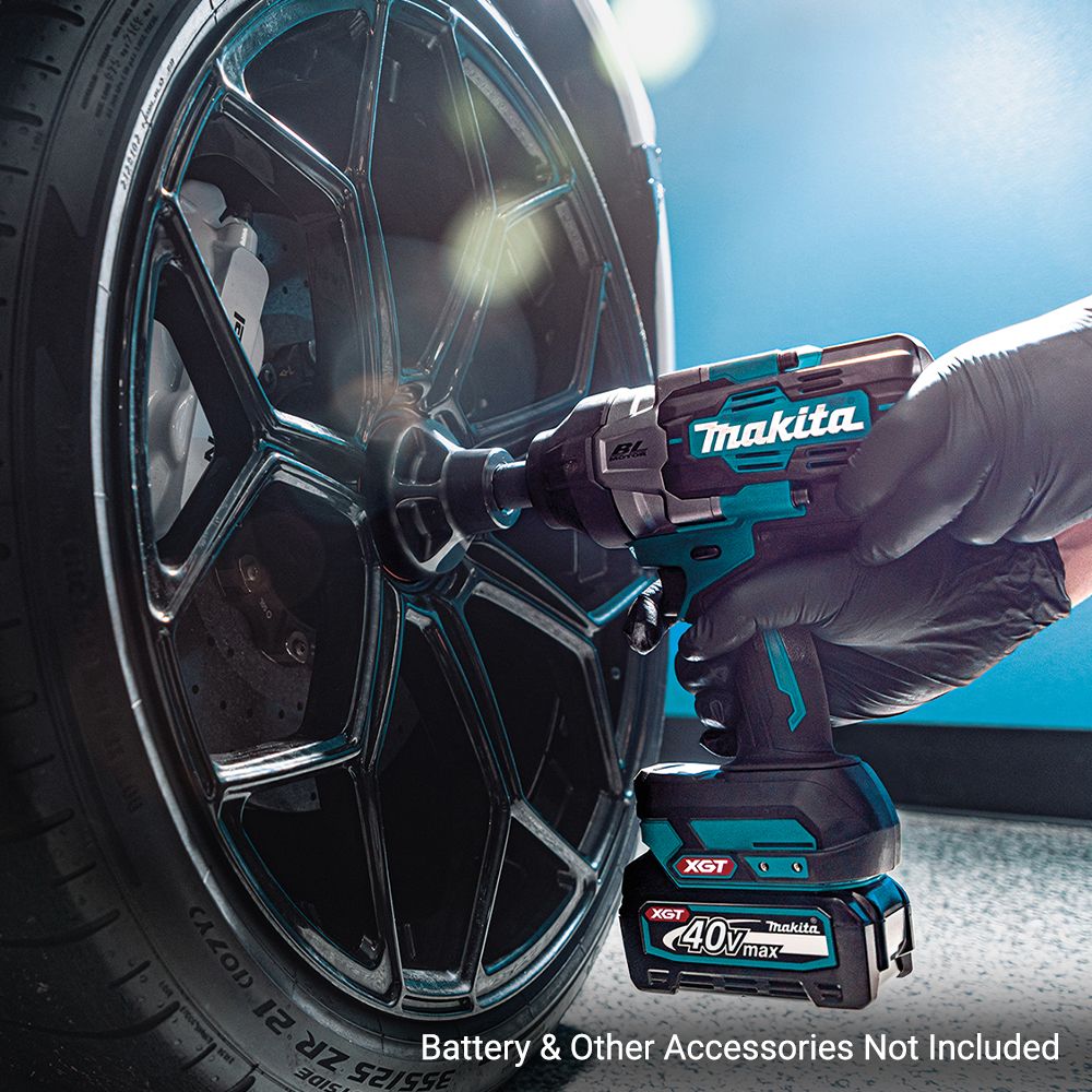 Makita TW003GZ 40V MAX XGT Li-ion Cordless Brushless High Torque 1/2" Pin Detent Impact Wrench - Skin Only – image 2