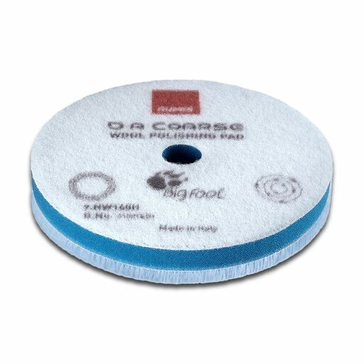 Rupes 9.NW80H BigFoot 80mm Coarse Wool Polishing Pad (Blue)