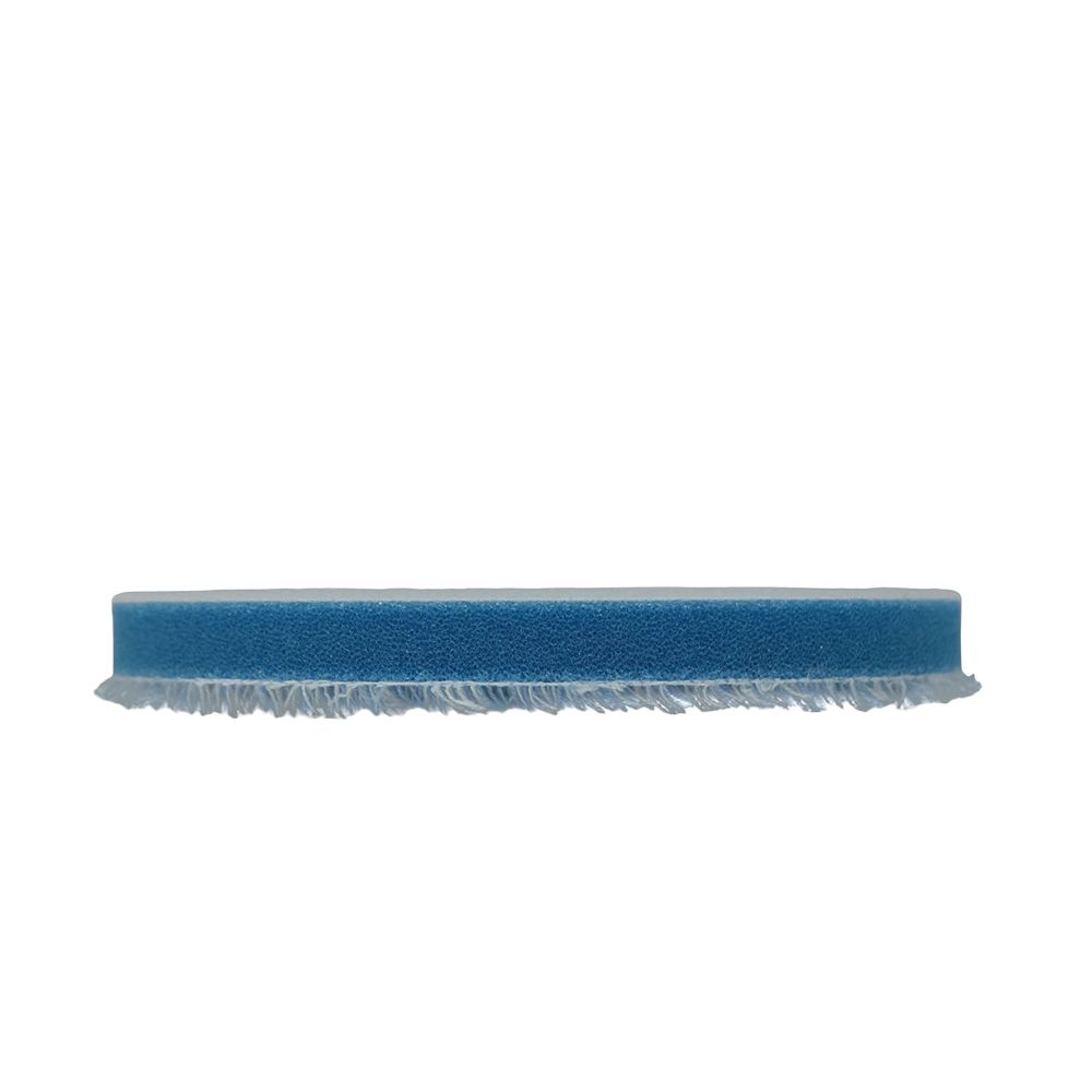 Rupes 9.NW80H BigFoot 80mm Coarse Wool Polishing Pad (Blue) – image 4