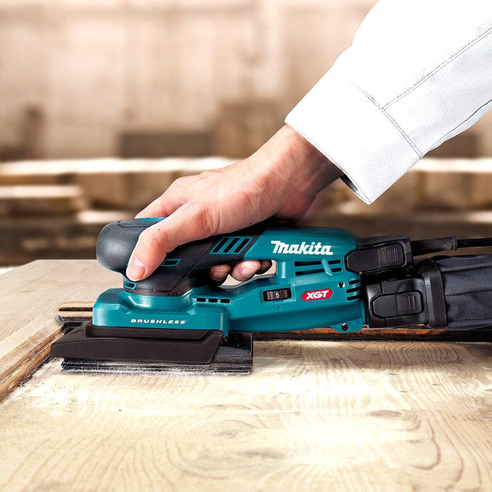 Makita BO005CGZ 40V MAX XGT Li-ion Cordless Brushless 1/4" Sheet Orbital Sander - Skin Only – image 4