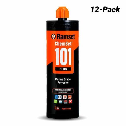 Ramset 12XC101S (Chemset™ 101) 600ml Marine Grade Anchoring Injection ...