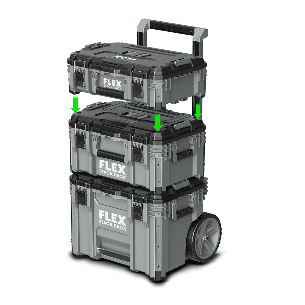 Flex FSA1101 STACK PACK Rolling Tool Box – image 5