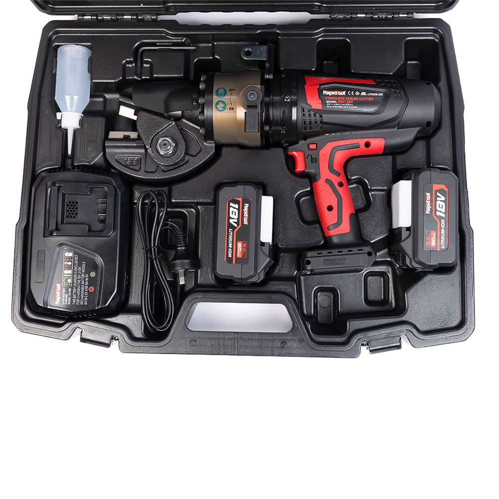 RAPIDTOOL WGW-60B 18V 5.0Ah Cordless 12-44mm WRAPTOR Rebar Tying Machine 3pce Combo Kit + 60 x 24-Pack 1.3mm Galvanised WRAPTOR Tie Wire Pack – image 25