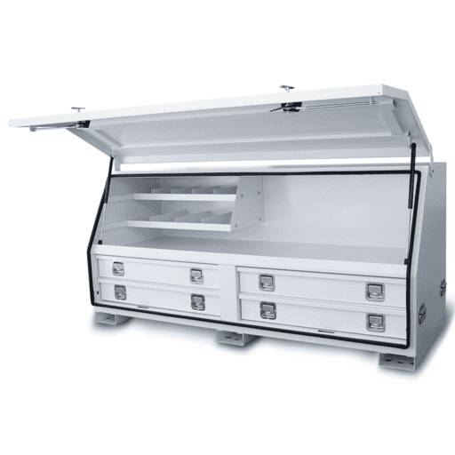 SP Tools SP40333 1735mm 4 Door Full Door Truck Box - White