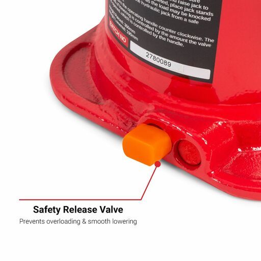 Daytona D12TSWBJ 12 Tonne Squat Welded Bottle Jack – image 8