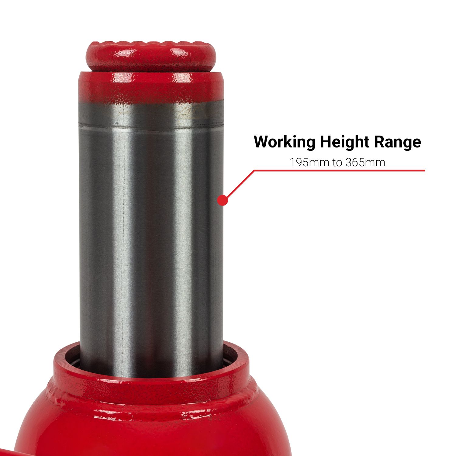 Daytona D20TSWBJ 20 Tonne Squat Welded Bottle Jack – image 6