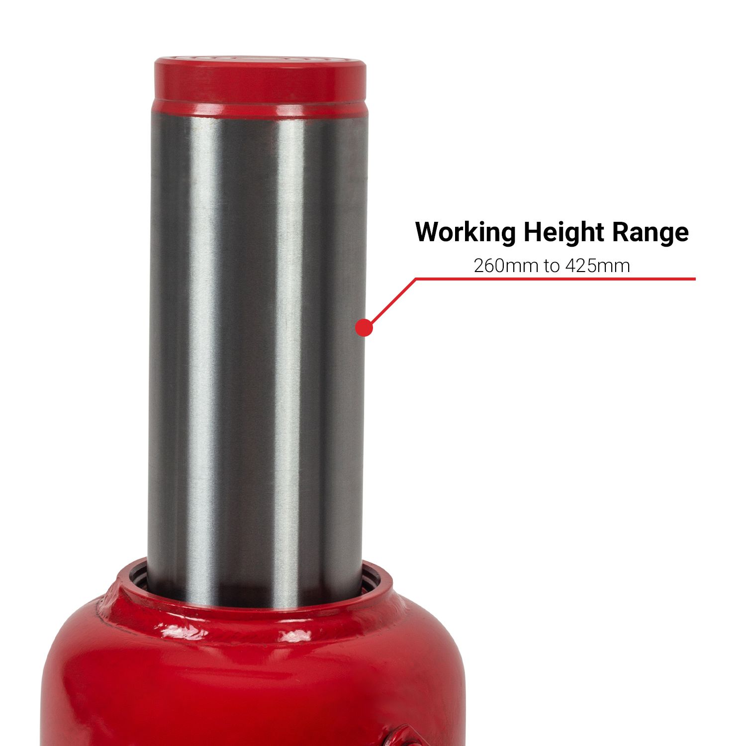 Daytona D20TWBJ 20 Tonne Welded Bottle Jack – image 7