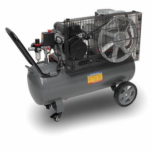 Lincoln LOFB50 3.5Hp 50L Oil Free Belt Drive Air Compressor – image 2