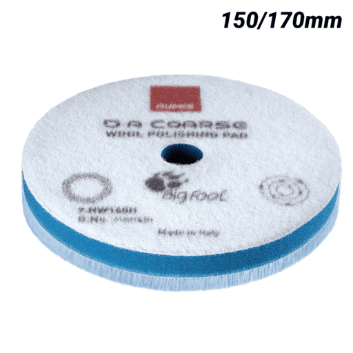 Pâte à Polir RUPES UNO PURE 250 Ml + Tampon De Polissage Ultrafin 130/150 Mm - Pour Peinture Voiture Haute Brillance