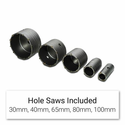 MAGNUS MAGCONSET300 7pce Concrete Hole Saw Set – image 6