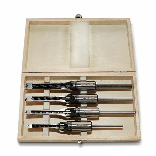 MAGNUS MWS4 4pce Wood Cutting Square Hole Drill Bit Set – image 9