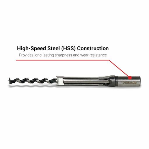 MAGNUS MWS4 4pce Wood Cutting Square Hole Drill Bit Set – image 4
