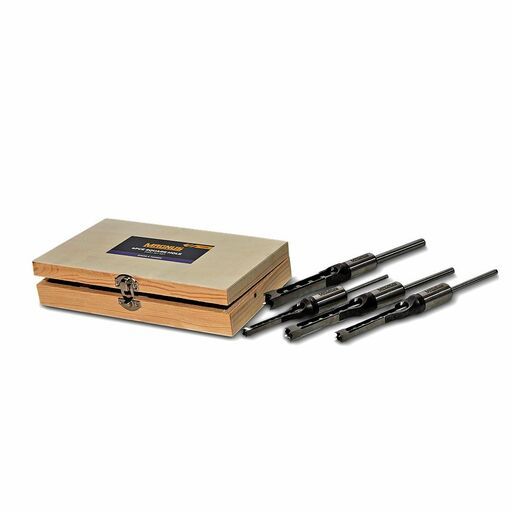 MAGNUS MWS4 4pce Wood Cutting Square Hole Drill Bit Set – image 2