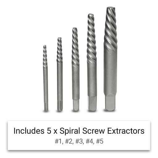 MAGNUS MSCK26 26pce Impact Screw Extractors Kit Set – image 5
