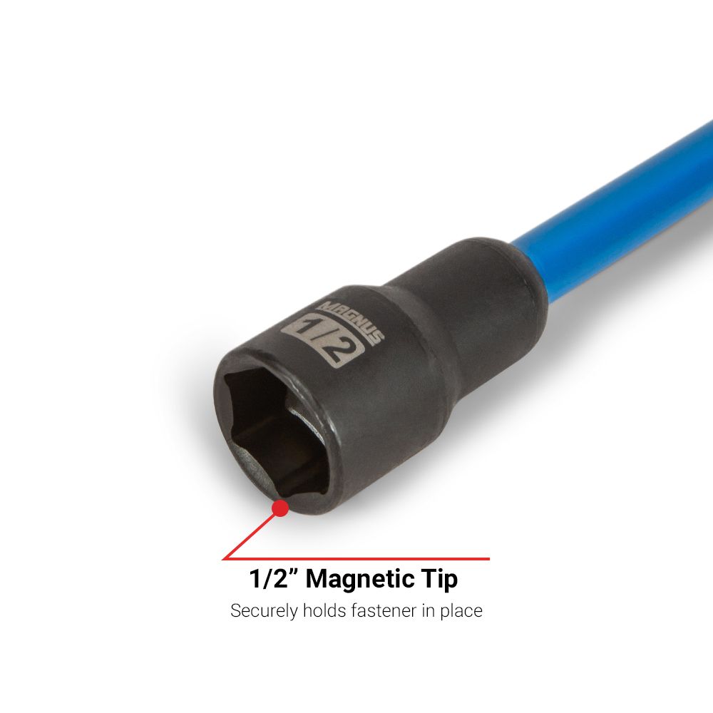 MAGNUS MMNS6PCE 6pce Colour Coded Magnetic Nut Setters Imperial 1/4" 5/16" 3/8" 7/16" 1/2" 9/16" – image 7