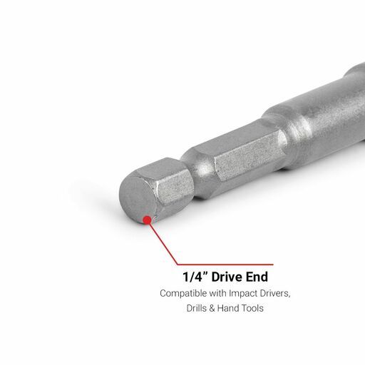 MAGNUS MAGHEX8150 5pce 1/4" DRIVE 8mm X 150mm HEX NUT SETTER – image 5