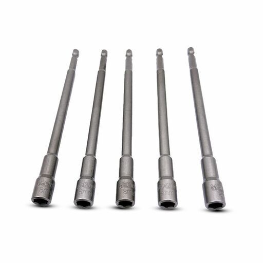 MAGNUS MAGHEX8150 5pce 1/4" DRIVE 8mm X 150mm HEX NUT SETTER – image 3