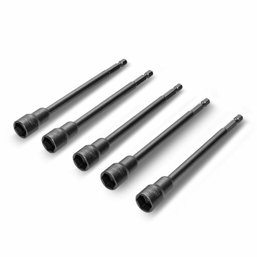 MAGNUS MAGHEX13150 5pce 1/4" Drive 13mm x 150mm Hex Nut Setter – image 2