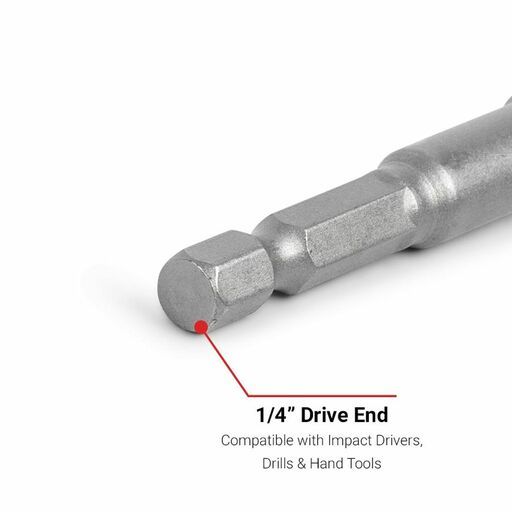 MAGNUS MAGHEX1065 5-Pack 1/4" Drive 10mm x 65mm Hex Nut Setter – image 4