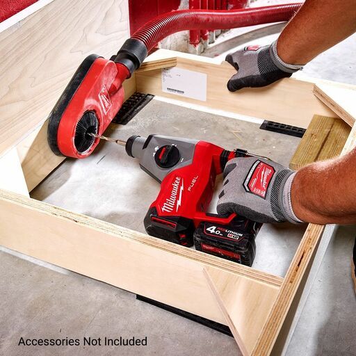 Milwaukee M12FHAC160 12V Fuel Li-Ion Cordless 16mm SDS Plus Rotary Hammer - Skin Only – image 3