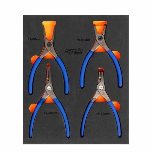 SP Tools SP32936 4pce 1.8mm Tip 19mm-60mm Circlip Plier Set – image 2