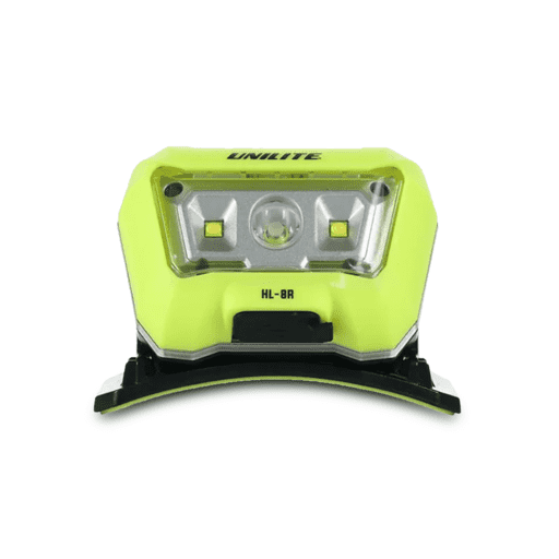 UNILITE HL-8R Dual Beam Sensor Head Torch (475 Lumens) Rechargeable – image 4