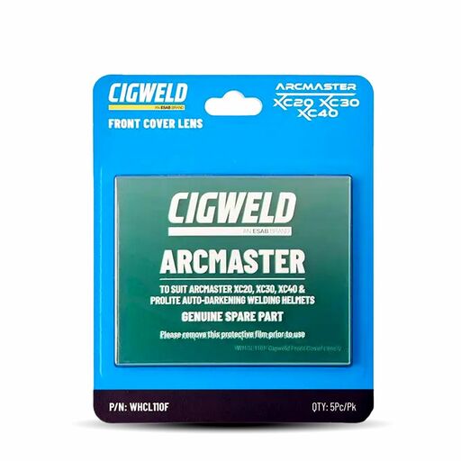 Cigweld WHCL110F 5-Pack Lens Front Welding Lens Cover to Suit ARCMASTER XC20/XC30/XC40 – image 3
