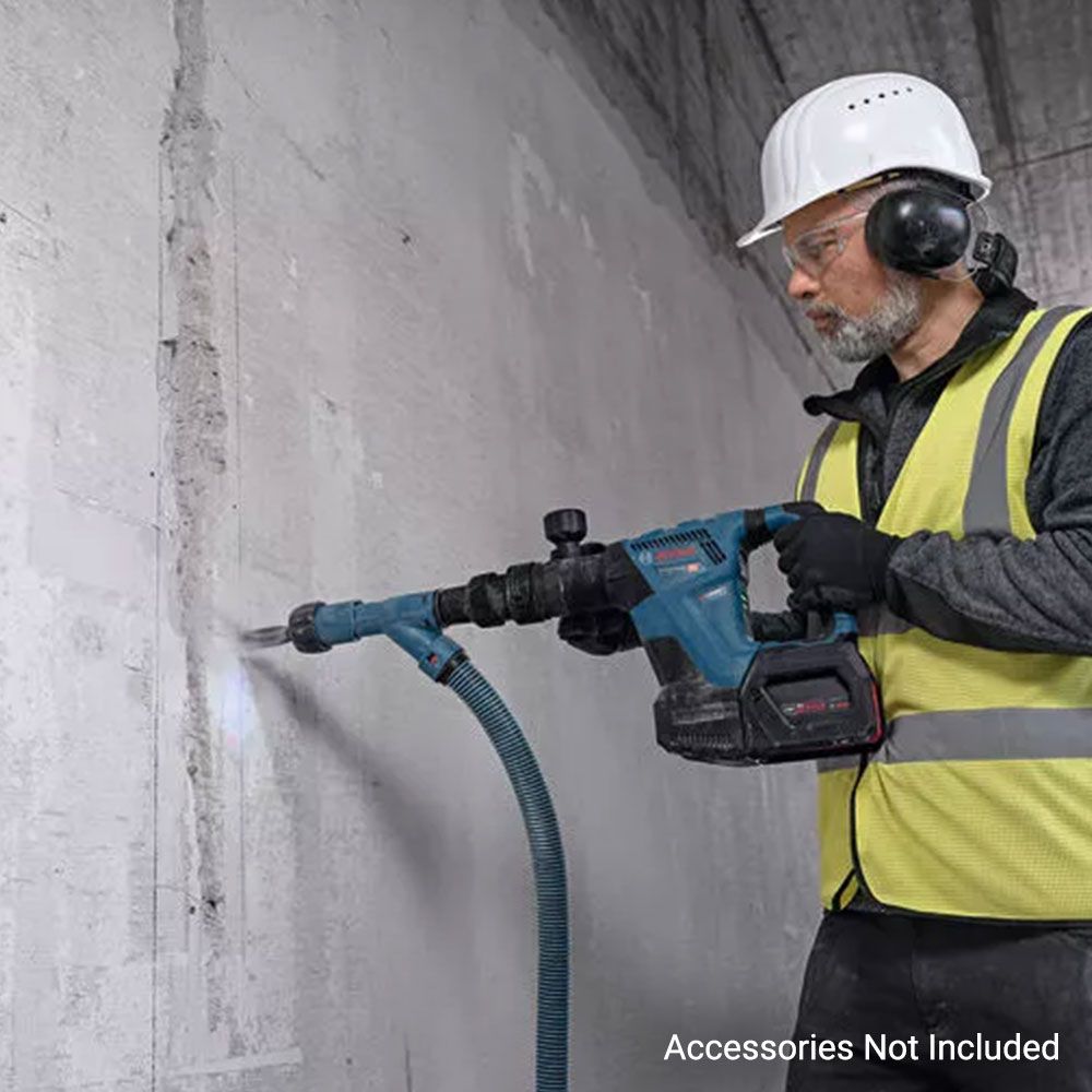 Bosch GSH 18V-5C (0.611.918.200) 18V Li-ion Cordless 5KG SDS-MAX Demo Hammer – Skins Only – image 5