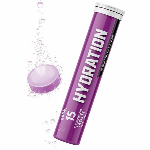 THORZT THEV15-BE 15 Tablets Berry Flavoured Hydration Effervescent Tablets