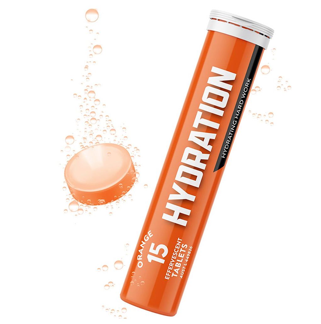 THORZT THEV15-OR 15 Tablets Orange Flavoured Hydration Effervescent Tablets – image 1