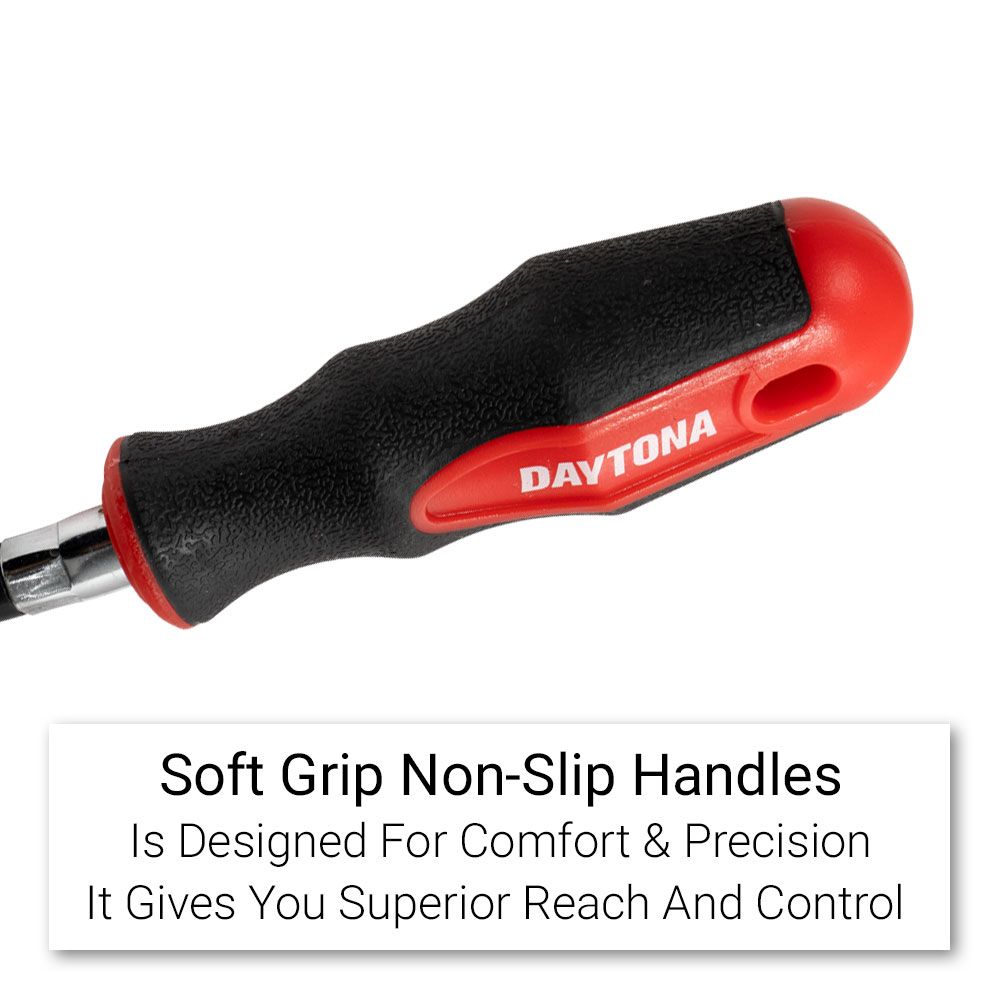 Daytona D3ESDS 13pce 1/4" 600mm Extra Long Flexible Screwdriver Set – image 8