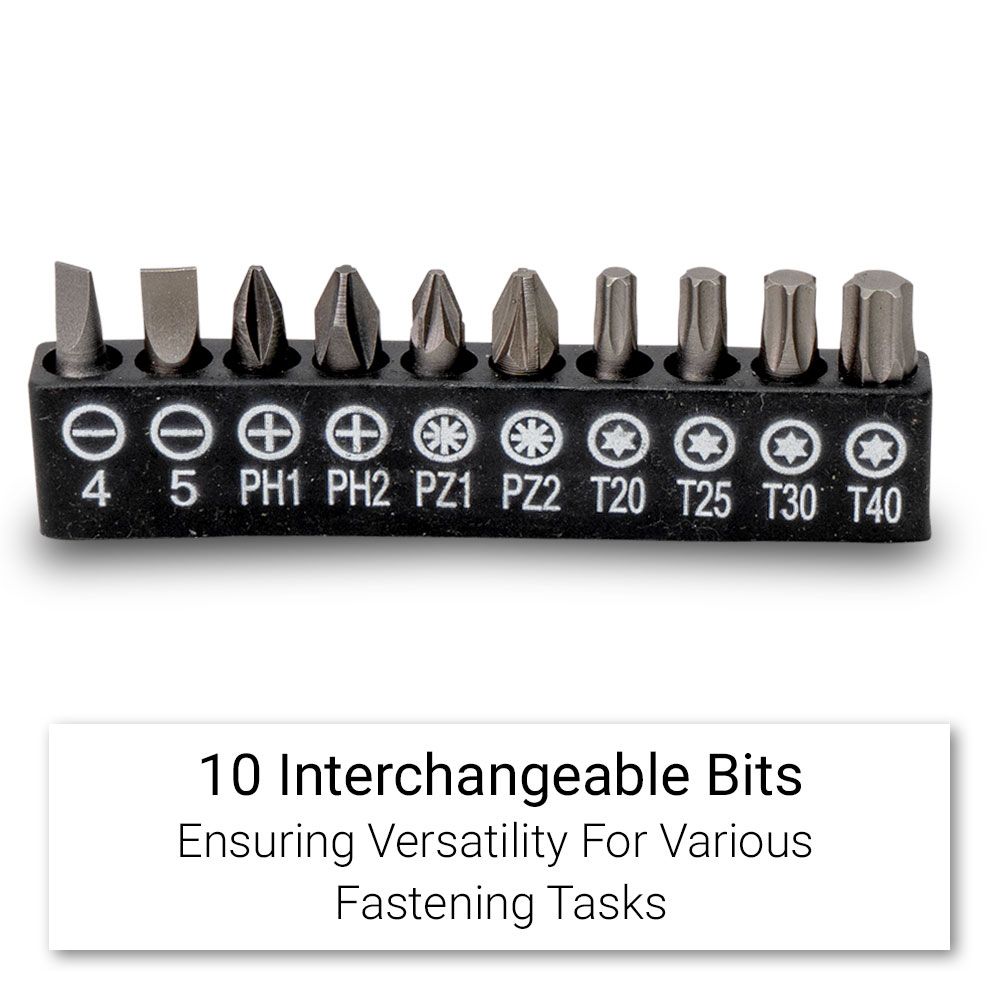 Daytona D3ESDS 13pce 1/4" 600mm Extra Long Flexible Screwdriver Set – image 6