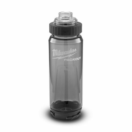 Milwaukee 48228371B PACKOUT™ 740ml (25oz) Plastic Bottle Black – image 2
