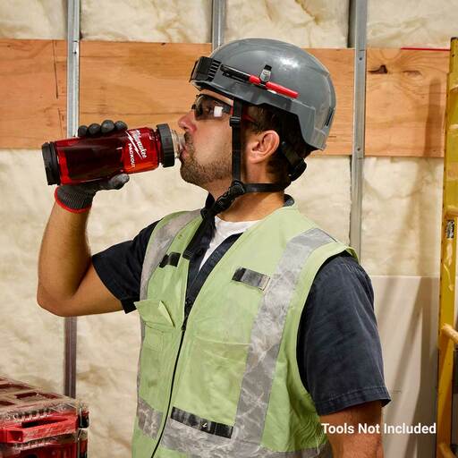Milwaukee 48228371R PACKOUT™ 740ml (25oz) Plastic Bottle Red – image 4