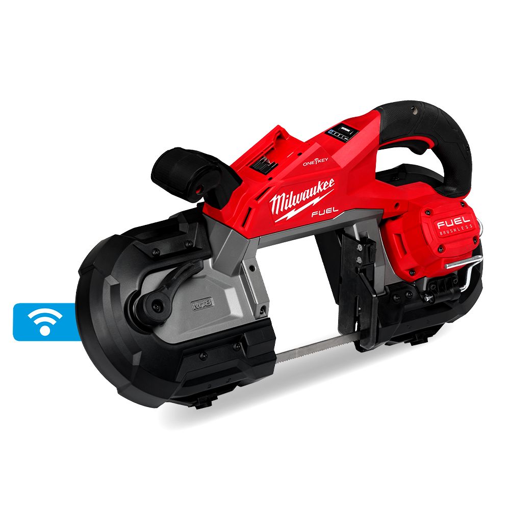 Milwaukee M18FBS125DO0 18V Li-ion FUEL 125mm Deep Cut Dual-Trigger Cordless Band Saw with ONE-KEY - Skin Only – image 1