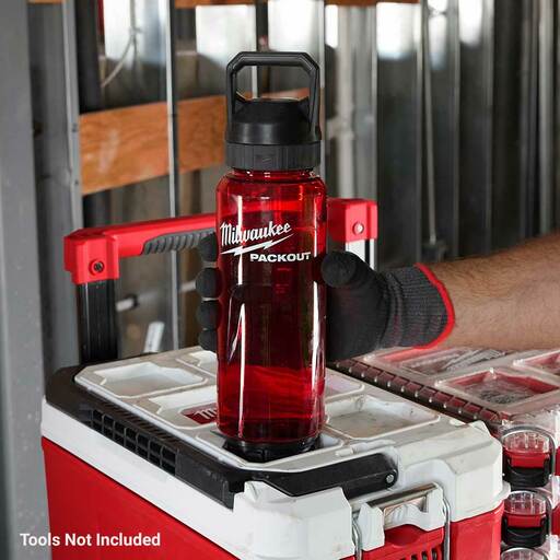 Milwaukee 48228372R PACKOUT™ 1005ml (34oz) Plastic Bottle Red – image 4