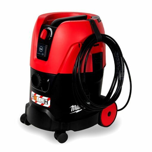 Milwaukee AS2-250EH 25L H-Class Dust Extractor – image 2