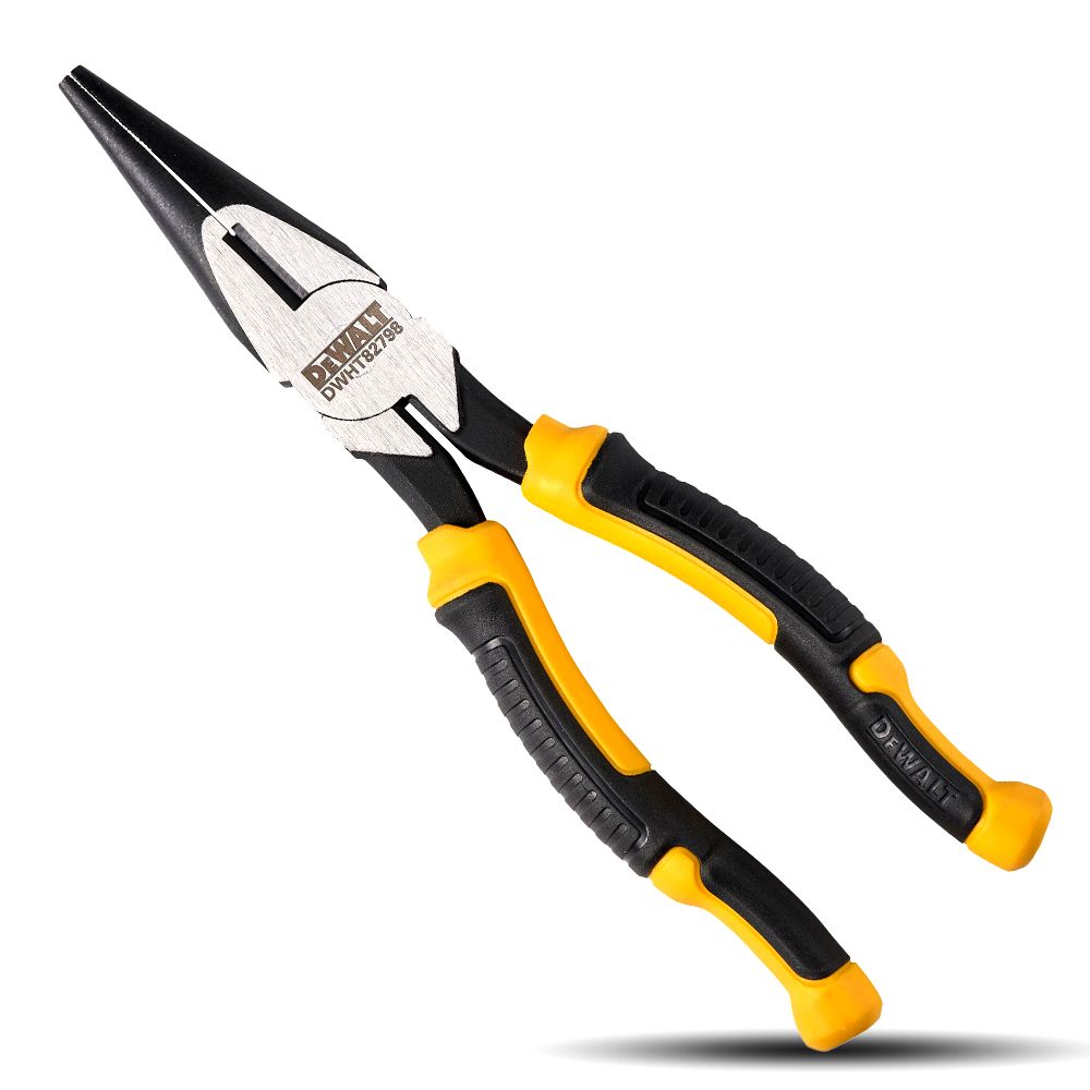 DeWalt DWHT82798-0 200mm Laser Hardened Long Nose Plier – image 2