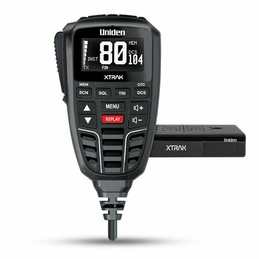 Uniden XTrak 80 Offroad Pack XTrak 80 Offroad Pack Smart UHF Radio with Large OLED Display and ATX970S Heavy Duty Antenna – image 4