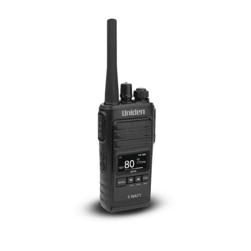 Uniden UH755 5 Watt UHF CB Splashproof Handheld Radio - Black – image 2